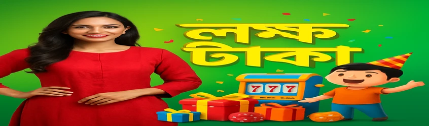 EG333 প্ল্যাটফর্মের একটি প্রচারমূলক ব্যানার বাংলা ভাষায়—নতুন ও প্রবীণ সদস্যদের জন্য একটি প্রতিযোগিতার ঘোষণা, মোট পুরস্কার ৯০ লাখ টাকা, ছবিতে লাল শাড়ি পরিহিত একটি নারী।
